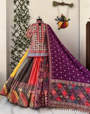 Alternative view of AK SERIES PRESENTING NEW  TRENDING NAVRATRI  SPECIAL CHANIYA CHOLI