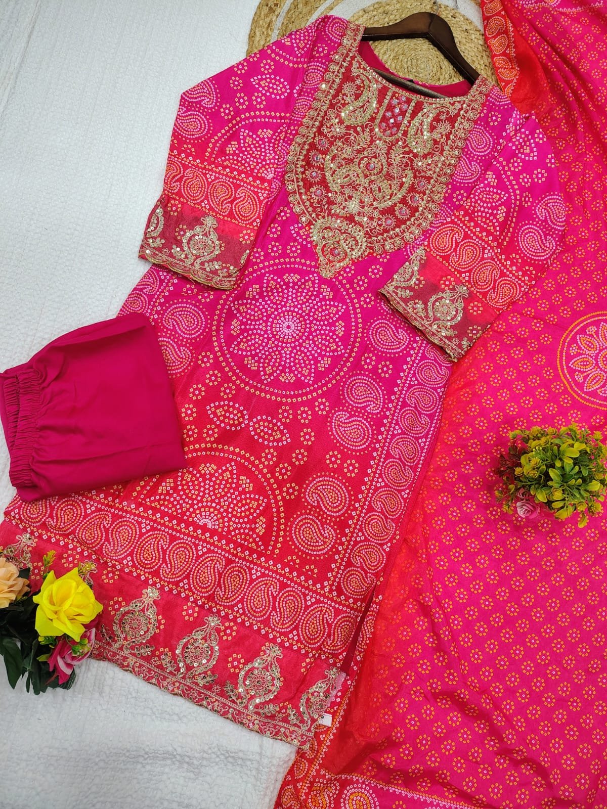 oday We are Launching Exclusively Festive & Party Wear Pure Chinnon - Image 2