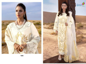 COTTON WITH CHIKANKARI EMBROIDERED