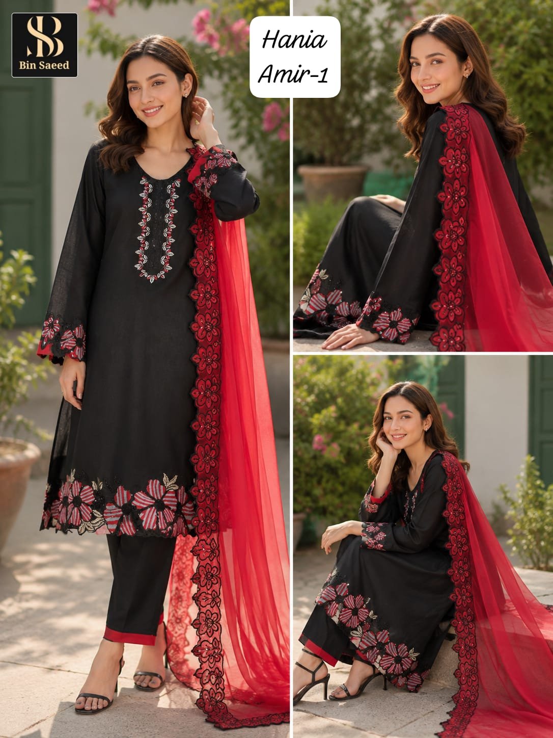 BIN SAEED PRESENT NEW SERIES OF PAKISTANI SUIT