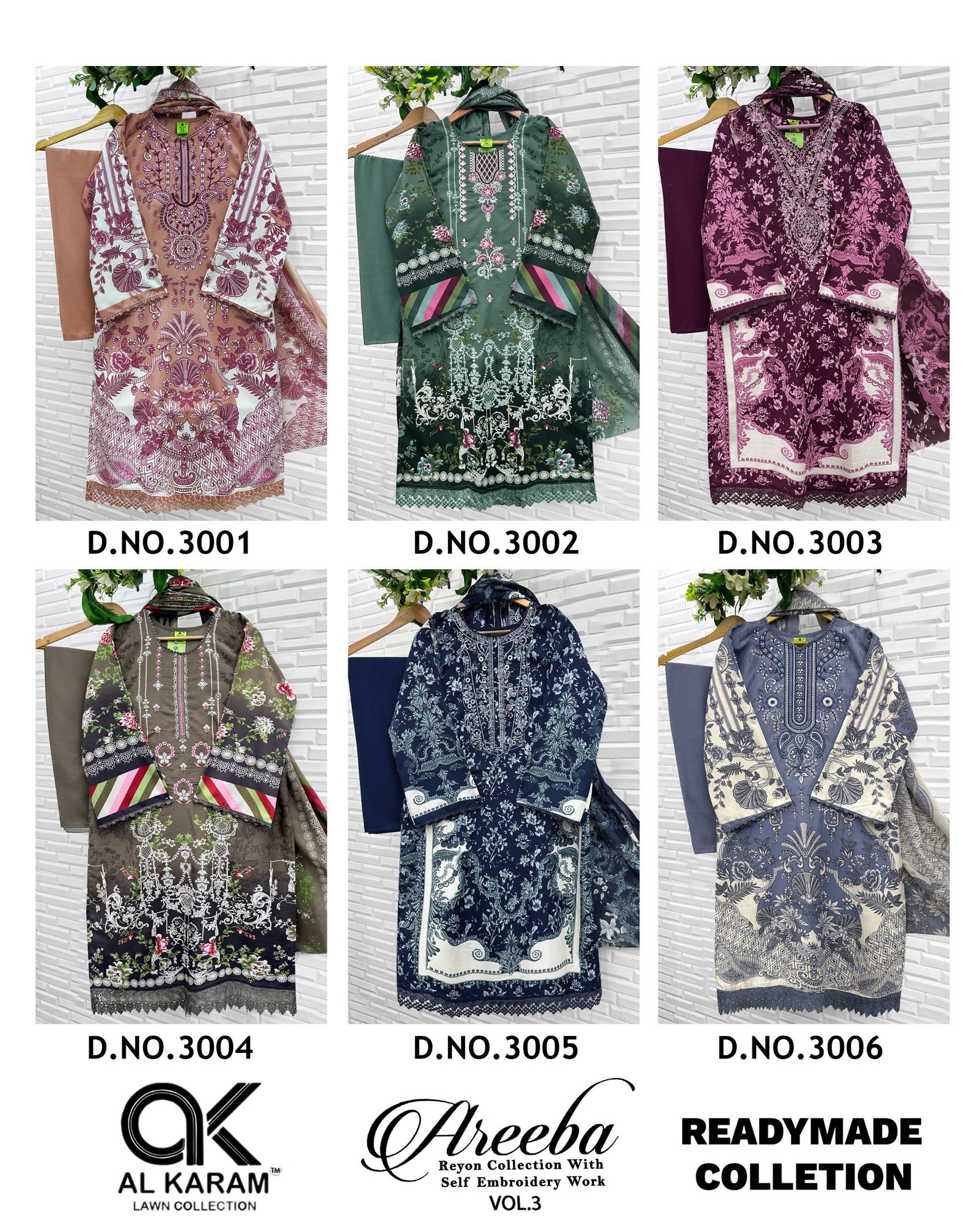 Pure reyon collection with soft cotton dupatta - Image 7