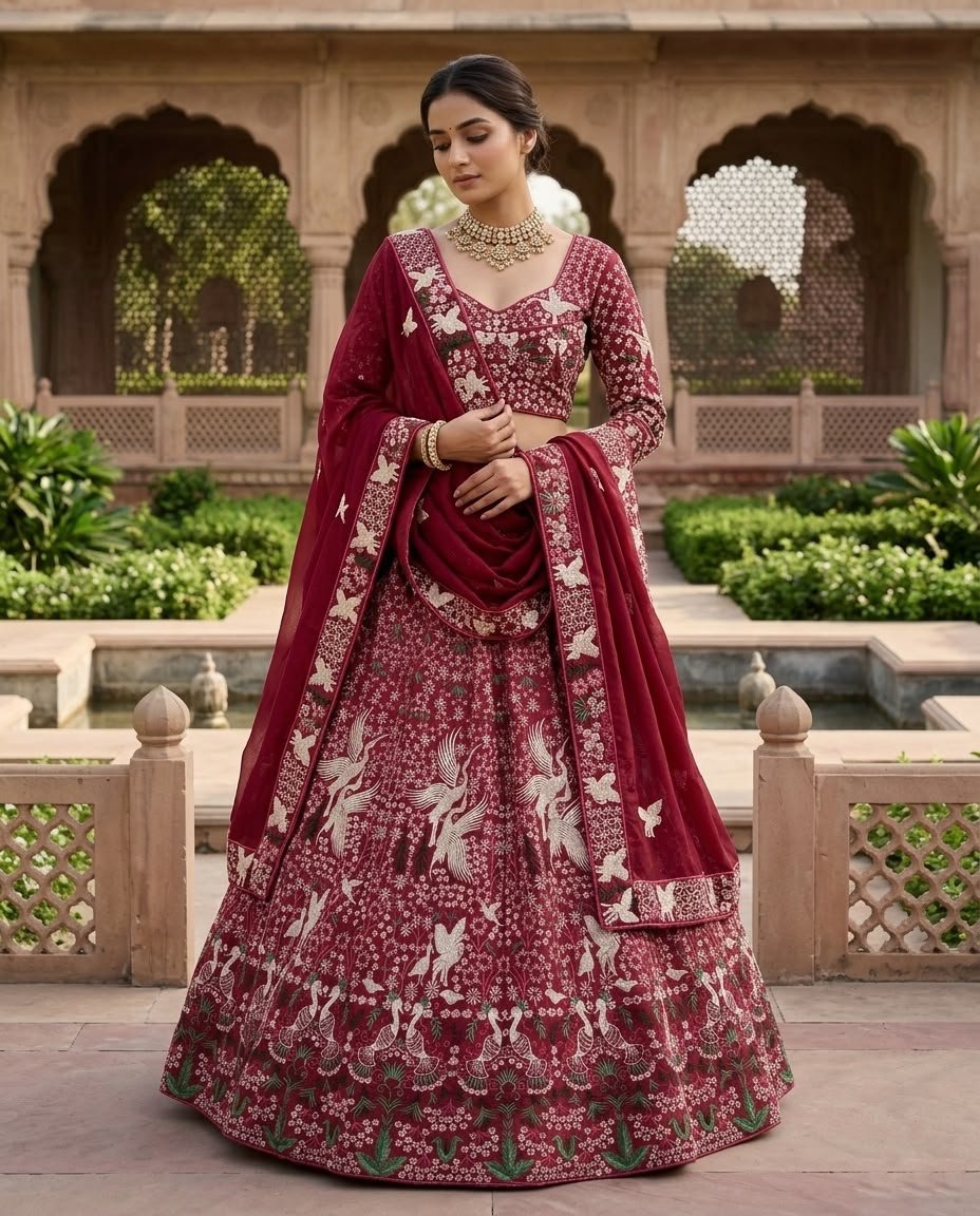 AK Launching 4 meter flared Star Georgette Lehenga, Exceptional Quality with Can-Can and Canvas Layers, A Perfect Fusion of Glamour and Comfort*