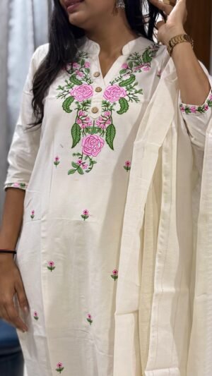 Alternative view of New Designers Kurti Pent Dupatta Set