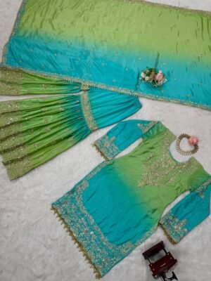 Alternative view of Chinon silk