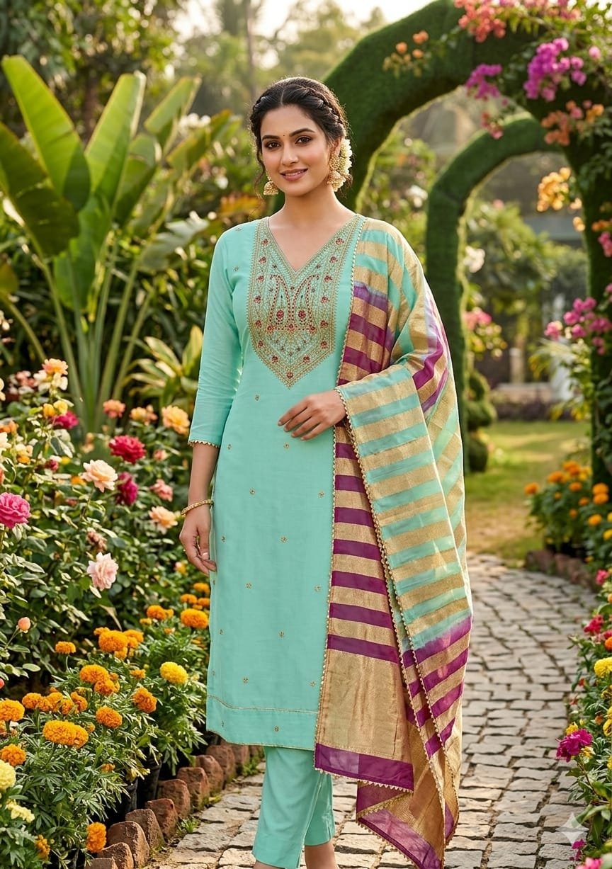 ROMAN SILK CODDING WORK - Image 5
