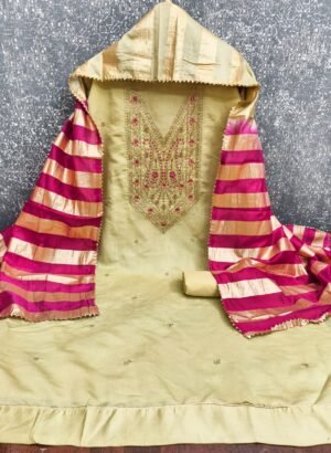 Alternative view of ROMAN SILK CODDING  WORK