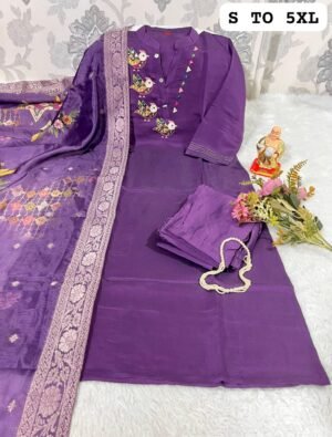Graceful  Traditional Work Suit Set