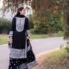 AK-Series New Designer Party Sharara Suit & Dupatta Set