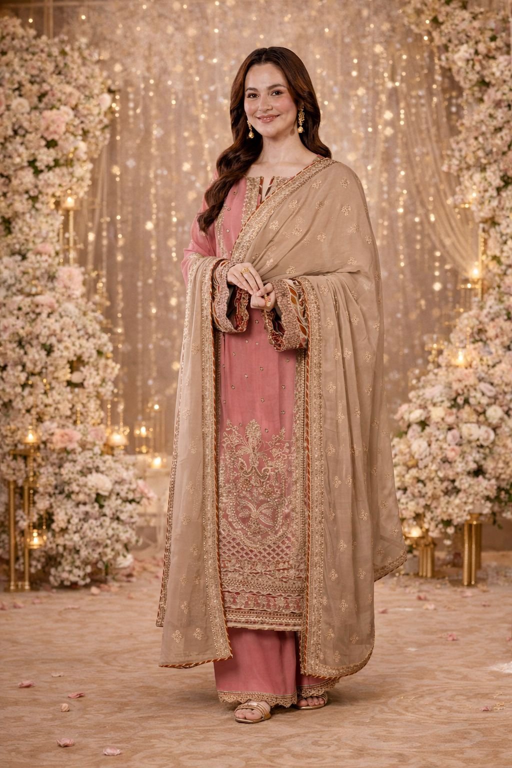 Semi-Stitched Designer Suit (Material)