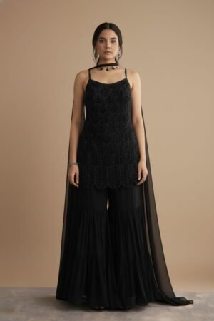 Semi-Stitched Designer Suit (Material