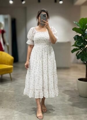 Embrace effortless romance with this ethereal maxi dress.