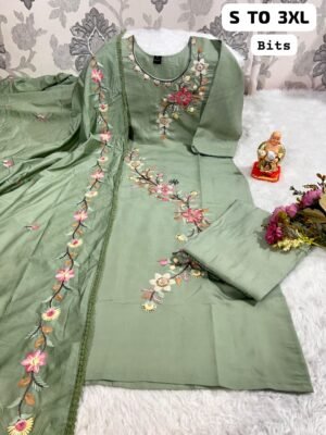Launching New Designers Kurti Pent Dupatta Set