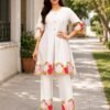 Party Wear Look Pure Mul Chanderi & CORD SET Set
