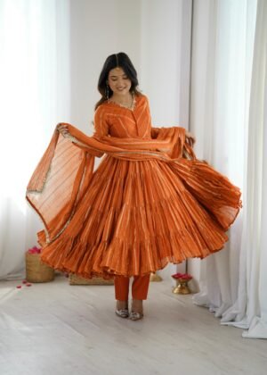 Category: Women’s Ethnic Wear Ruffle Gown