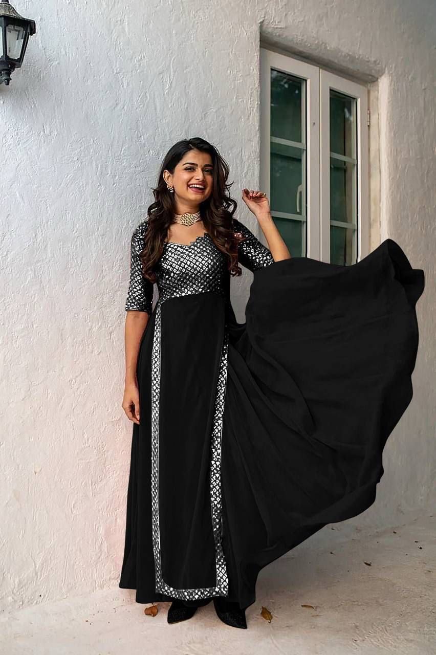Mox Creation Launching New Party Wear Look Gown - Image 3