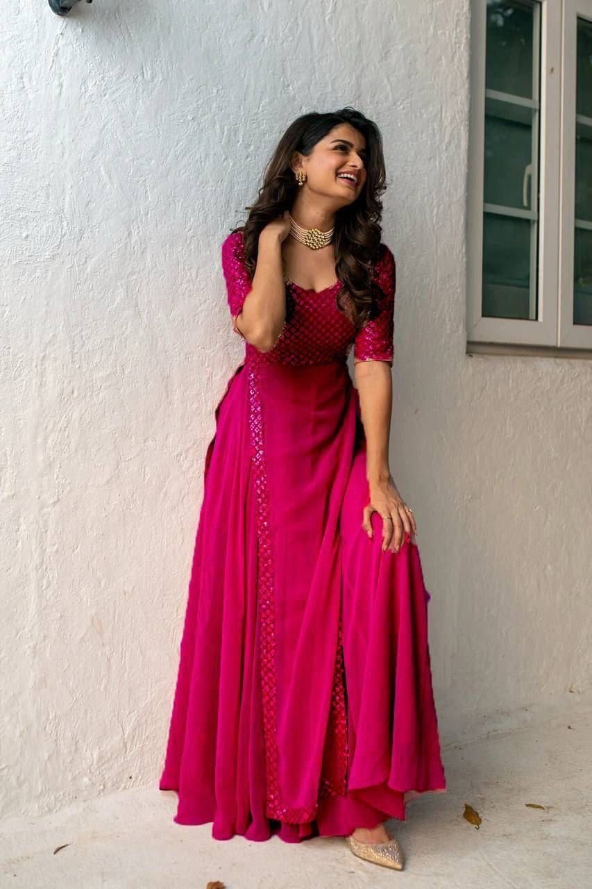 Mox Creation Launching New Party Wear Look Gown