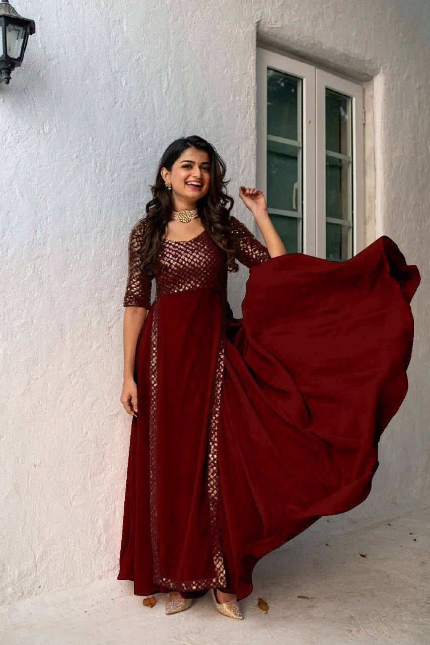 Mox Creation Launching New Party Wear Look Gown - Image 2