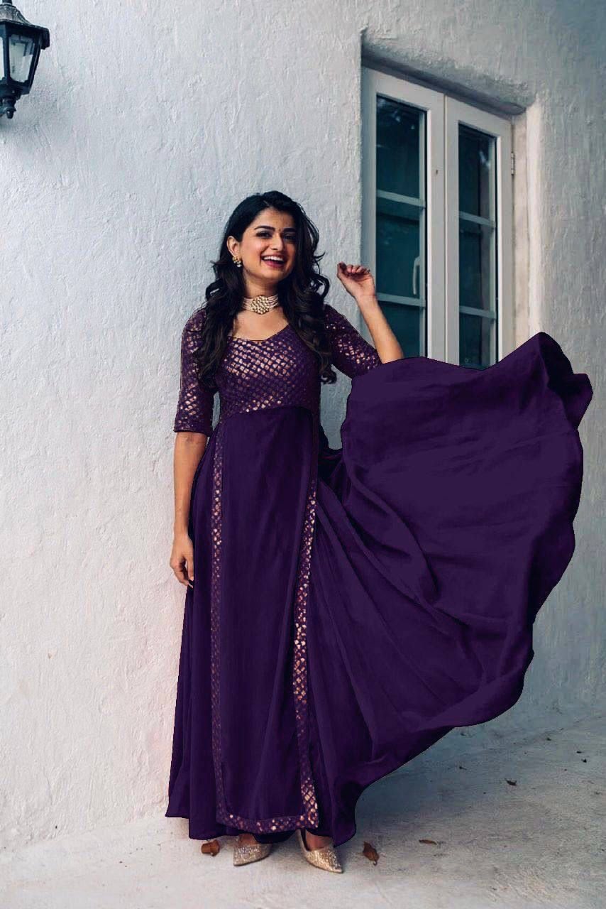 Mox Creation Launching New Party Wear Look Gown - Image 8