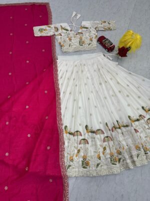 Alternative view of AK Creation is Launching New Festival Lehenga Choli