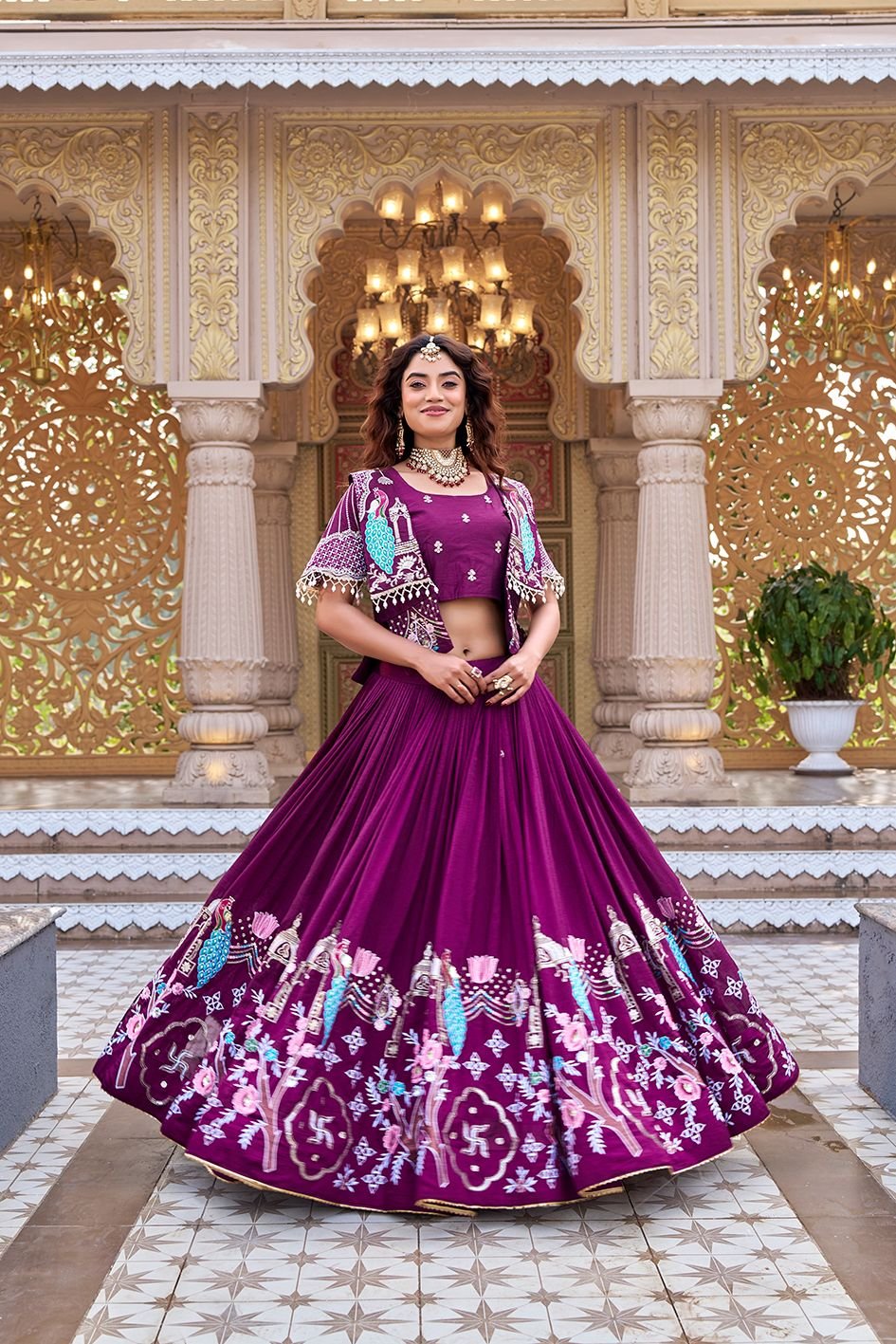 AK Creation is Launching New Festival Lehenga choli & koti