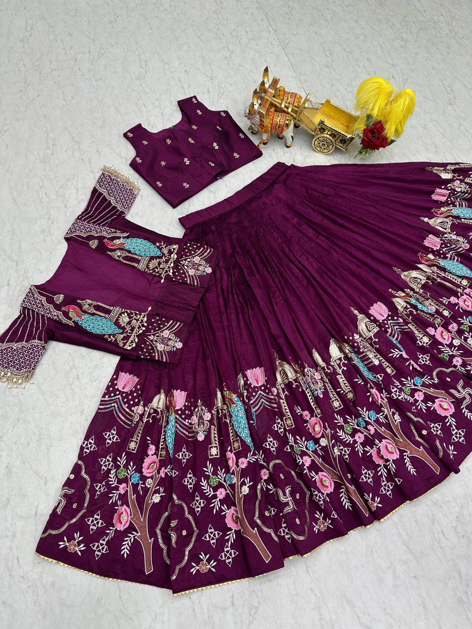 AK Creation is Launching New Festival Lehenga choli & koti - Image 2