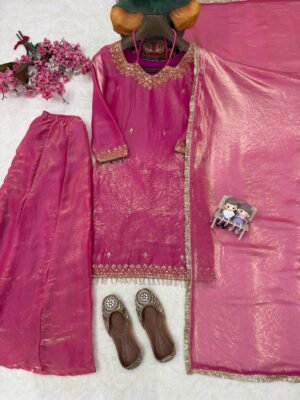 Alternative view of Newly Launched Premium Kurti Plazzo Set