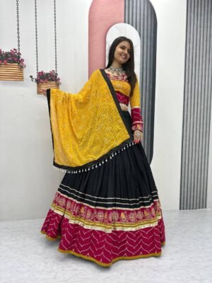 AK Creation is Launching Navratri Special Pure Cotton Lehenga Choli