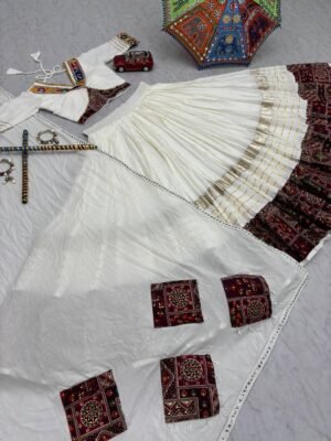 Alternative view of AK Creation is Launching Navratri Special Pure Cotton Lehenga Choli