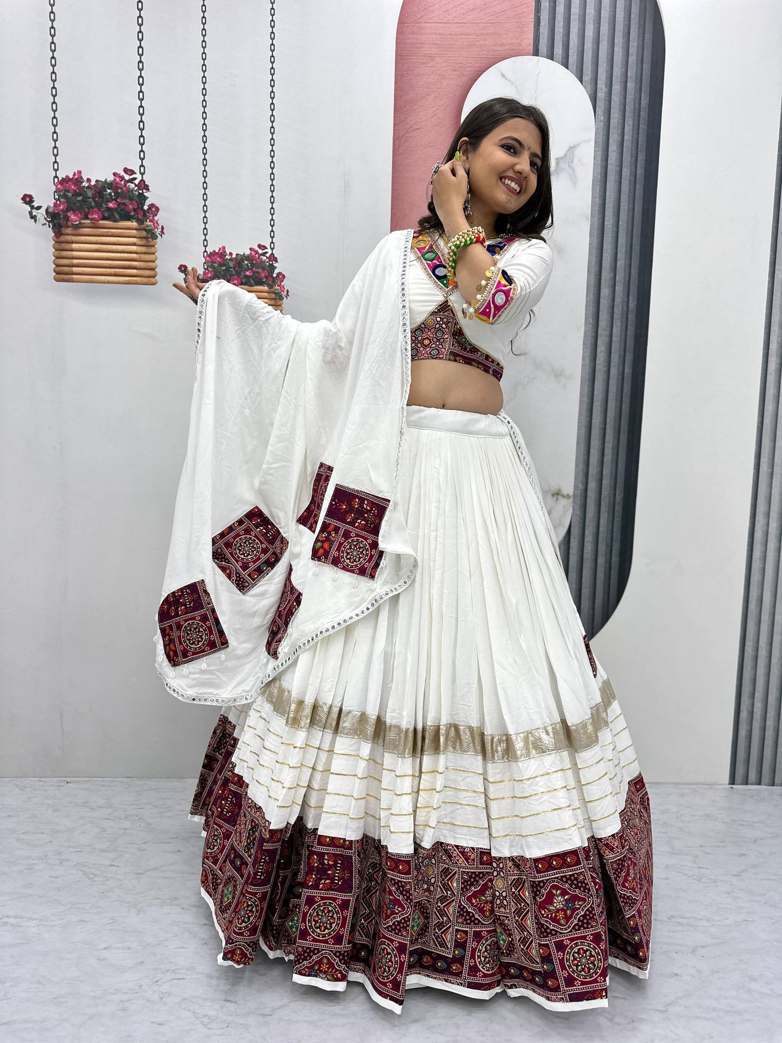 AK Creation is Launching Navratri Special Pure Cotton Lehenga Choli
