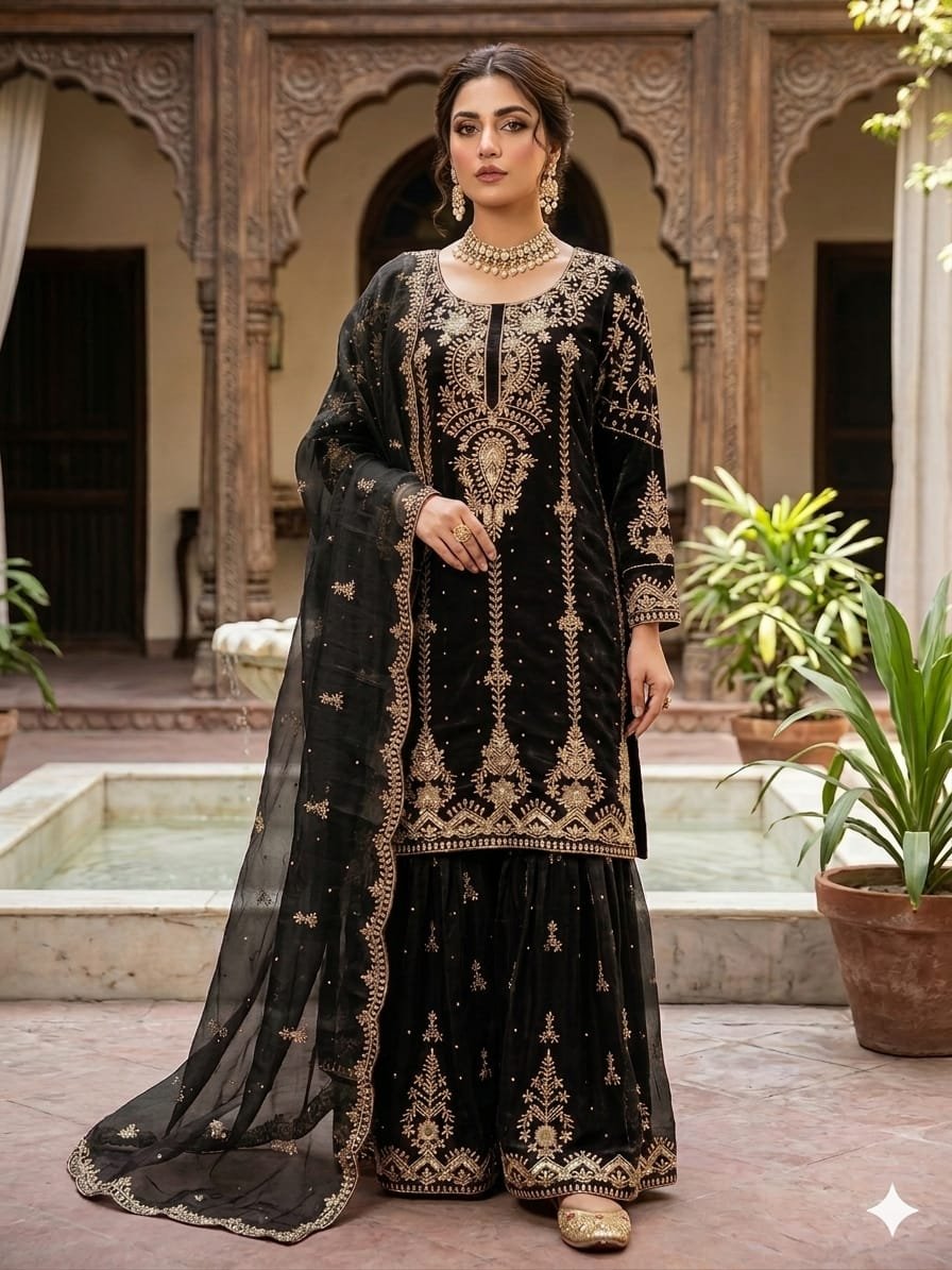 PREMIUM DESIGNER READYMADE TOP PLAZZO COLLECTION
