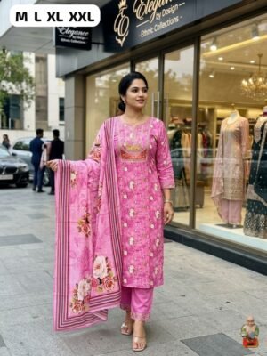 NEW ARRIVAL: Premium Pure Cambric Cotton Suit Set