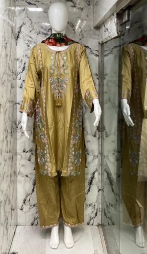 Kurti With  farshi&  DIGITAL Duptta .......