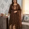 New Arrival: Deep Teal Cotton Anarkali Set
