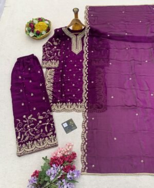 Alternative view of PREMIUM DESIGNER READYMADE TOP PLAZZO COLLECTIONS