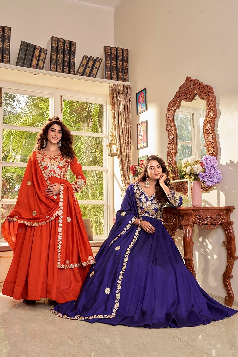 AK Creation is Launching New Festival Long Gown & Duptta - Image 5
