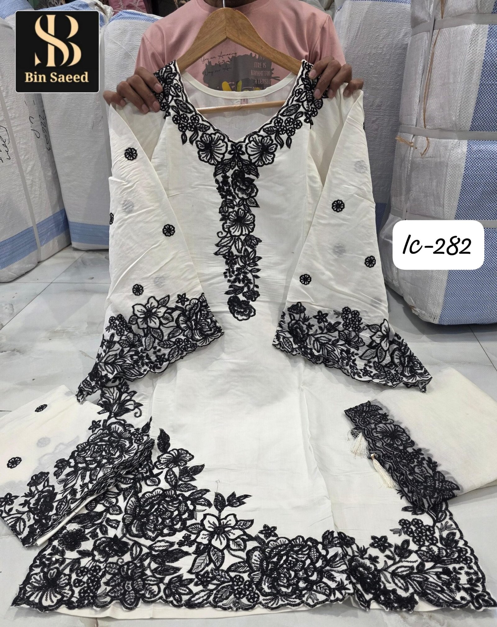 BIN SAEED PRESEND NEW SERIES OF READYMADE ORIGINAL SUITS - Image 2