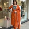 New Launch: Elegant Kurti Pant Dupatta Set