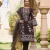 Cotton Karachi Print with Kasmiri Neck Work & Swarovski Diamond ‎‎‎‎‎-‎‎ 2.50‎‎‎‎ mts