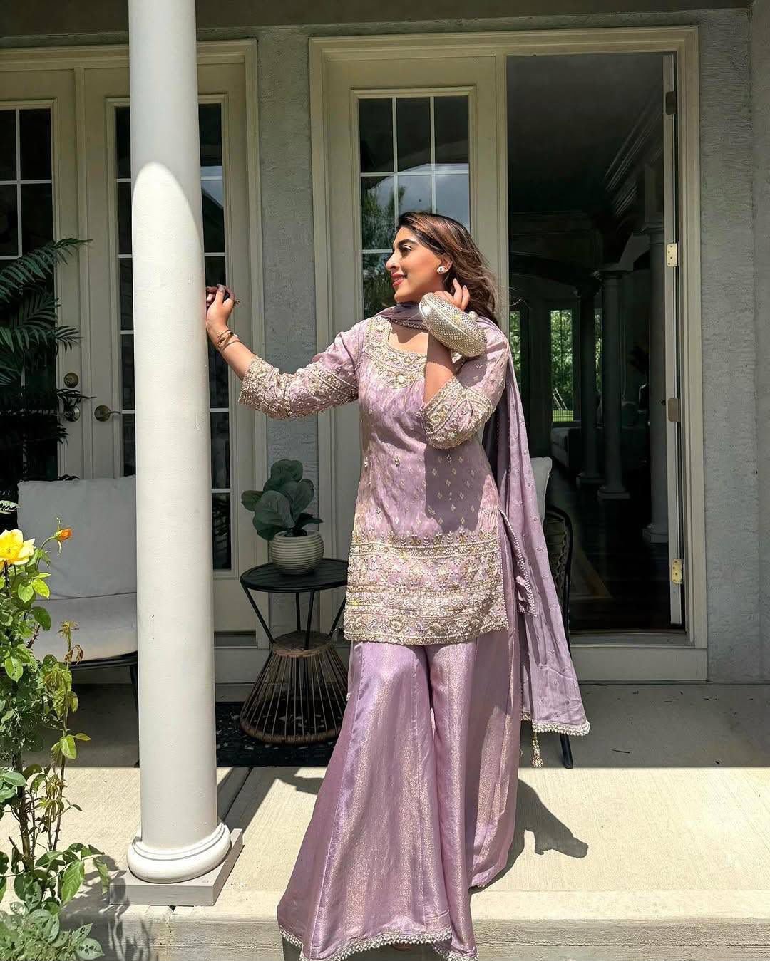 ENHANCE THE BEAUTY OF YOUR WARDROBE WITH THIS NEWLY LAUNCHED KURTI-PLAZZO SET