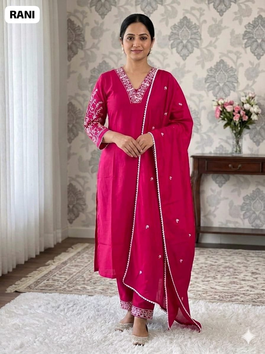 Launching New Kurti-Pent-Dupatta Set