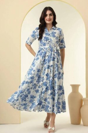 New Lonching Western Kurti with Belt