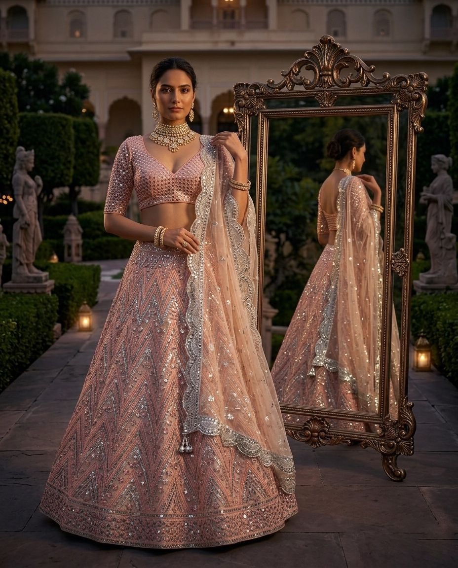 AK Launching Premium Quality Soft Net Lehenga, Exceptional Quality with Can-Can and Canvas Layers, A Perfect Fusion of Glamour and Comfort