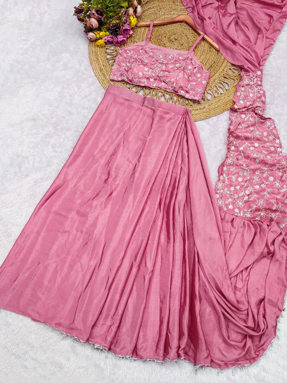 Luxury Ready-To-Wear Designer Drape Saree - Image 2