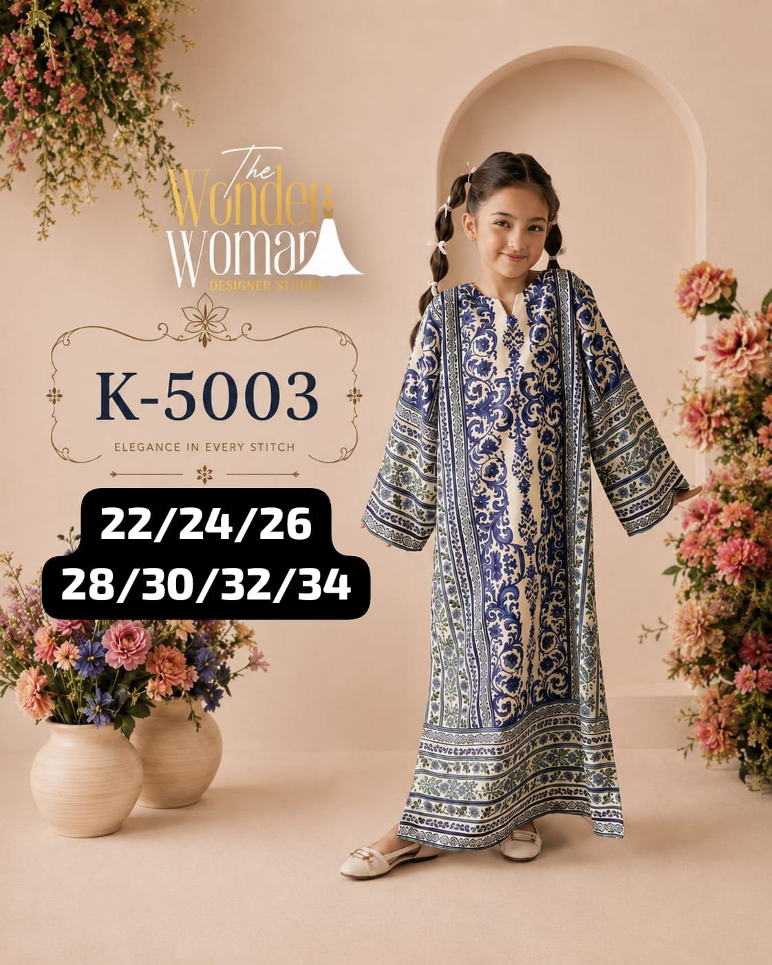 Presenting our newest Kids Luxury Collection by The Wonder Woman Designer Studio