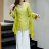 Today We Are Launching Party Wear Top With Palazzo and Dupatta set Readymade Collection