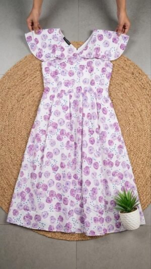 Alternative view of Lavender Muse Dress