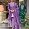 LAUNCHING SUMMER SPECIAL ANARKALI 3PIECES SUIT SET