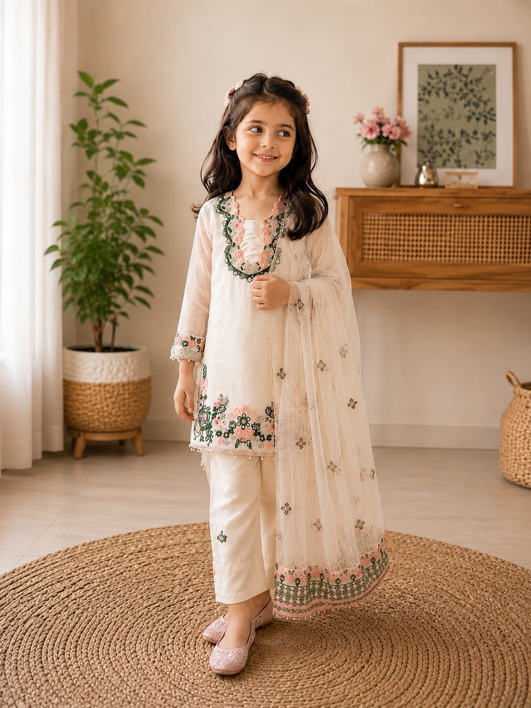 Introducing Our Latest Designer Ensemble in Premium Fendi Silk