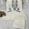 This Cotton Flex Cord-Set is all about timeless beauty and all-day comfort