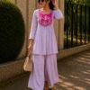 Sharara Cord Kurta Set